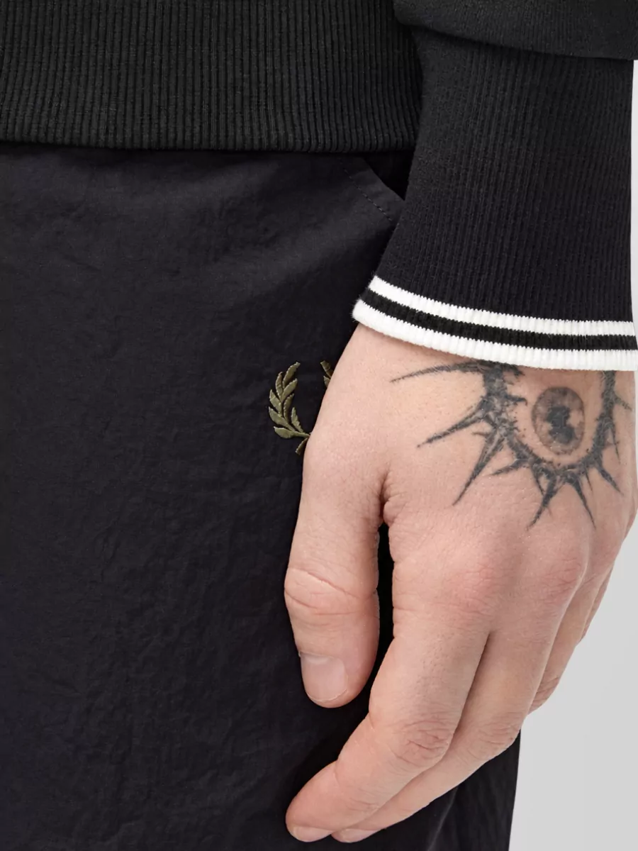 Fred Perry Cotton Zip Hoodie