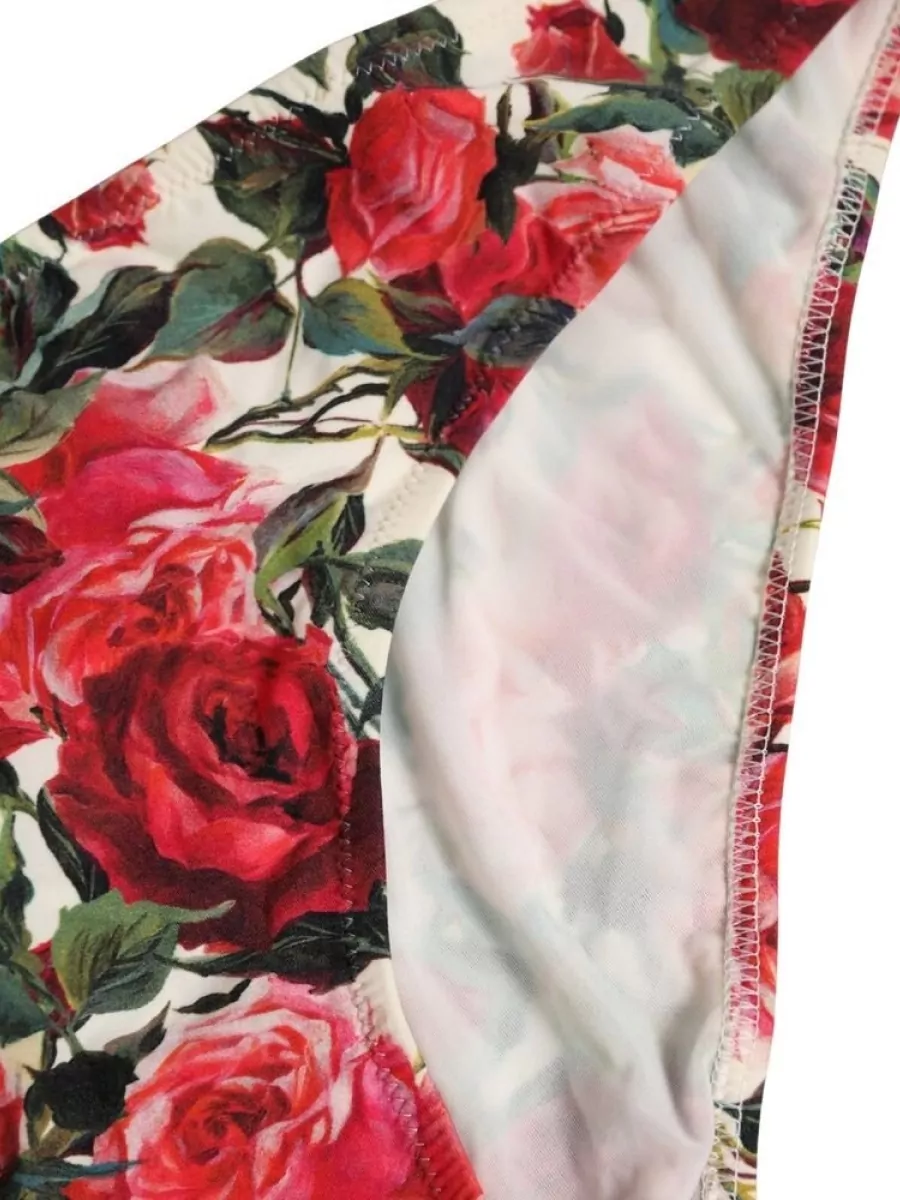 Dolce&Gabbana Floral Print Bikini Bottoms