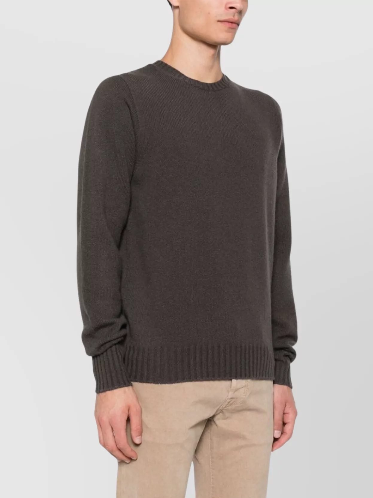Drumohr Wool Crew Neck Sweater