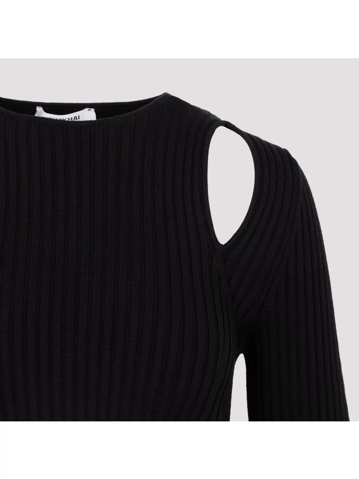 Simkhai Wolford Contoured Ribs Dress