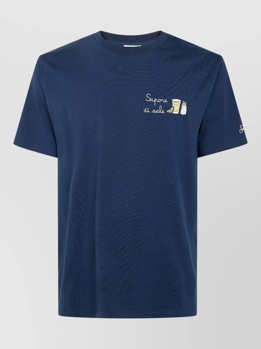 Mc2 Saint Barth Cotton Printed T-Shirt