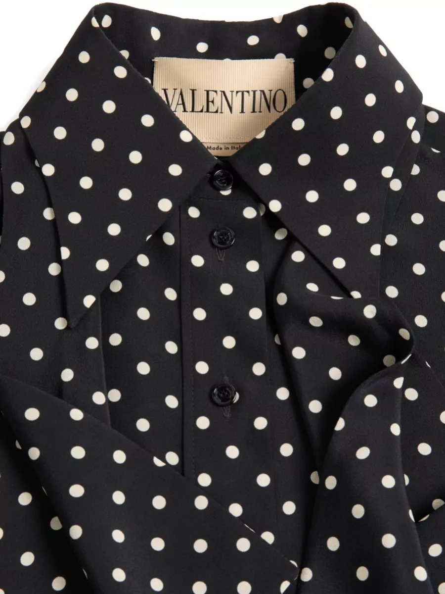 Valentino Garavani Silk Printed Blouse