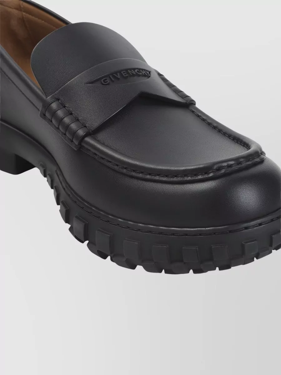 Givenchy Loafers Chunky Sole Round Toe Design