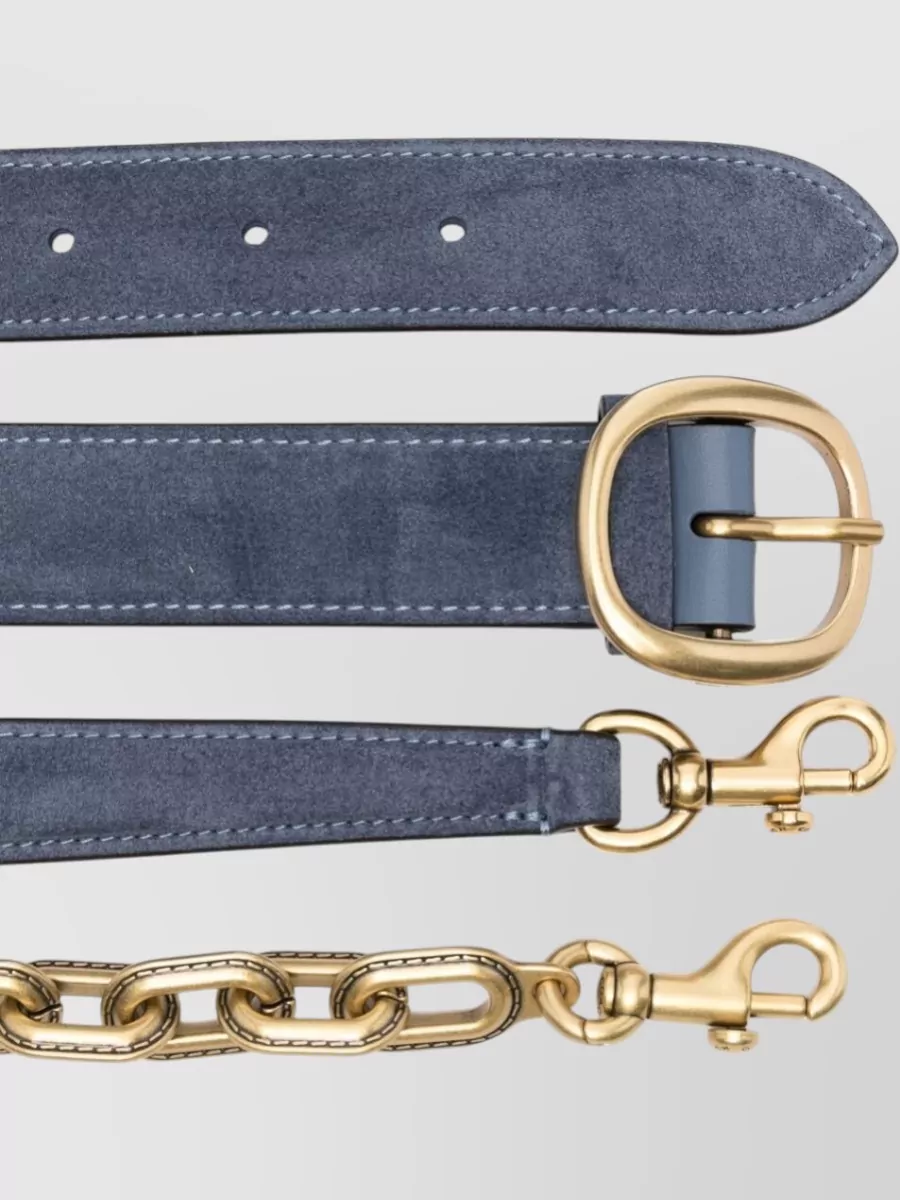 Coach Tabby Shoulder Bag Suede Leather Straps