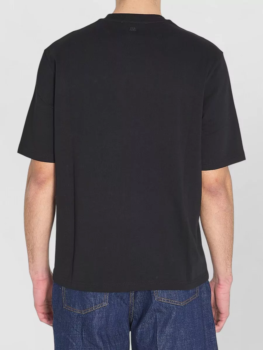 Ami Paris Ami De Coeur Oversized Jersey T Shirt