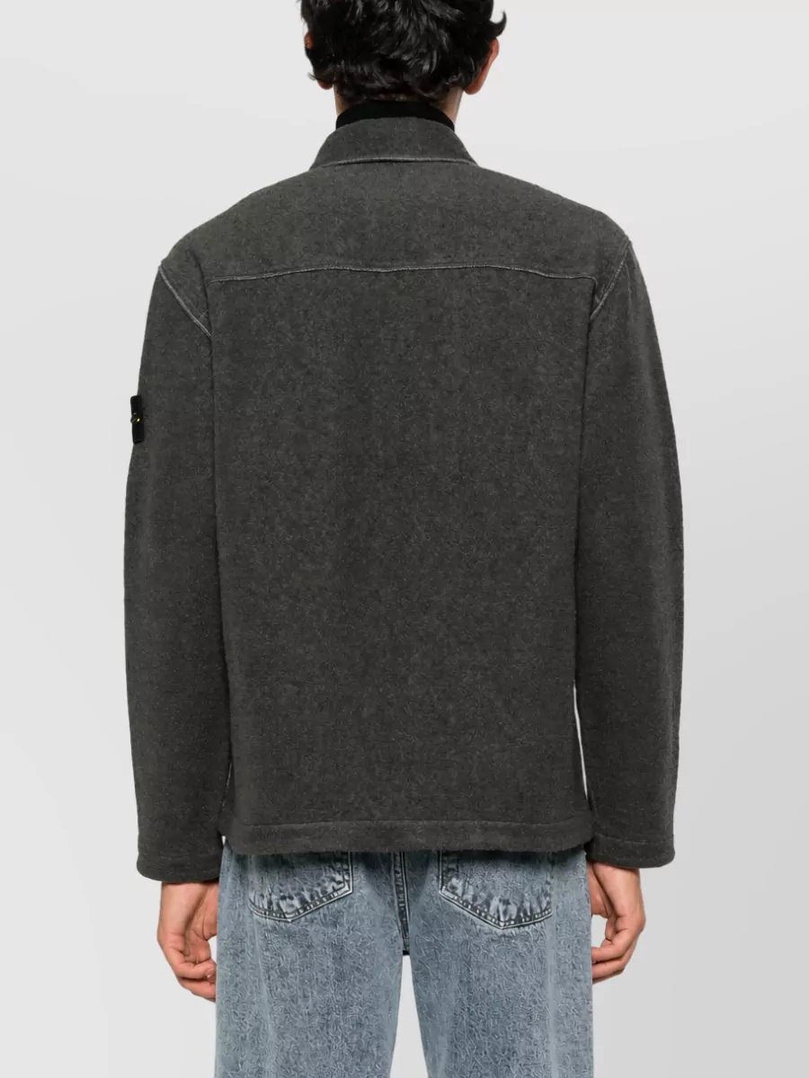 Stone Island Single-Breasted Coat