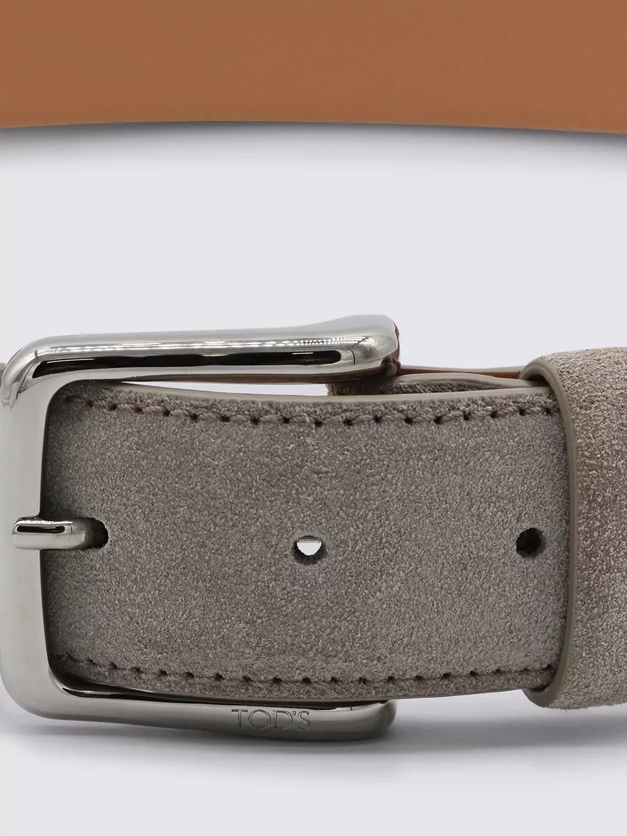 Tod's Suede Finish Belts Adjustable Length Design