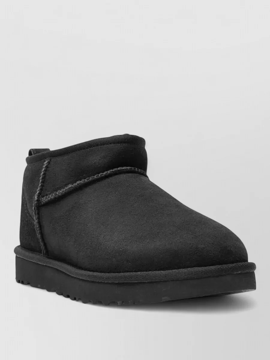 Ugg leather classic ultra mini slippers