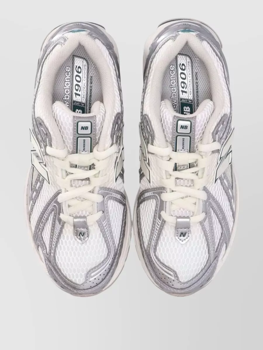 New Balance 1906 Mesh Panel Sneakers Round Toe