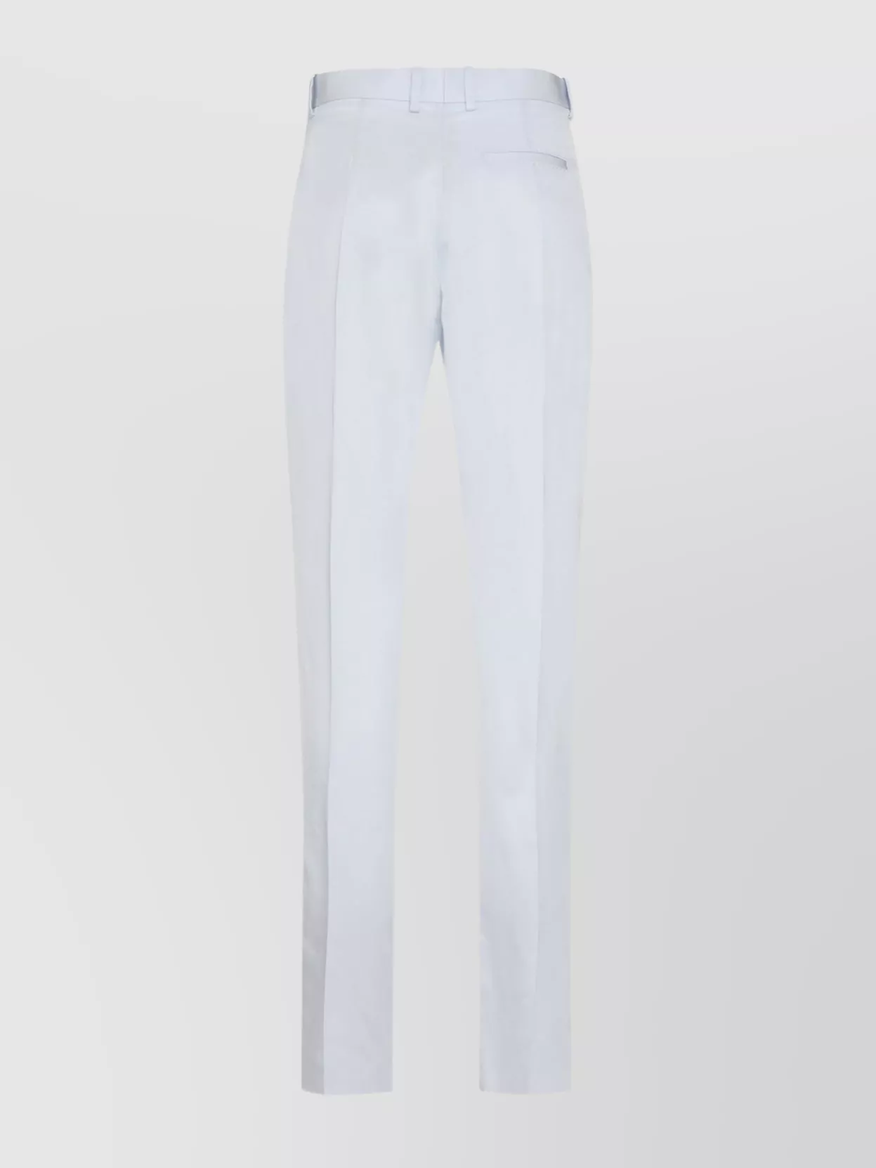 BOTTEGA VENETA STRAIGHT-LEG TROUSERS WITH FRONT PLEATS AND BACK POCKET
