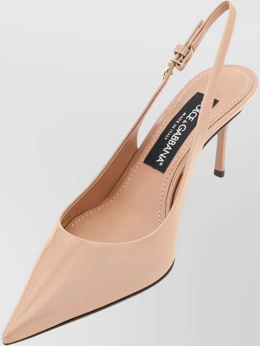 Dolce&Gabbana Patent Leather Pointed-Toe Pumps