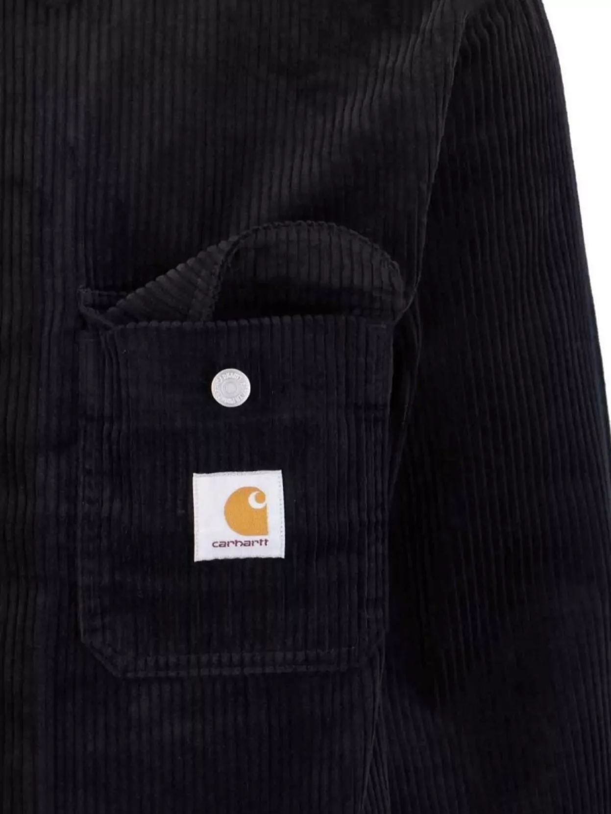 Carhartt Wip Relaxed Fit Jacket With Buttons And Front Pockets