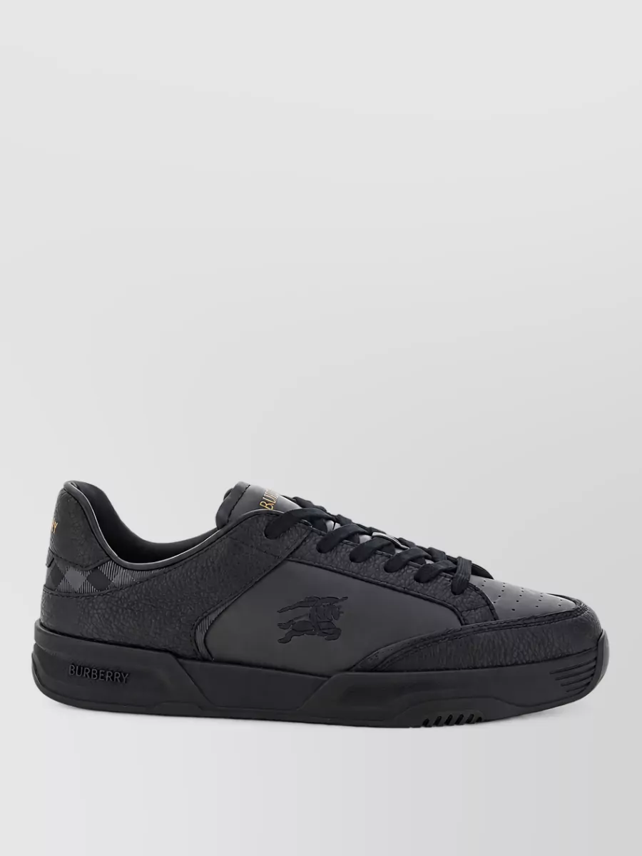 Burberry Leather Low-Top Sneakers