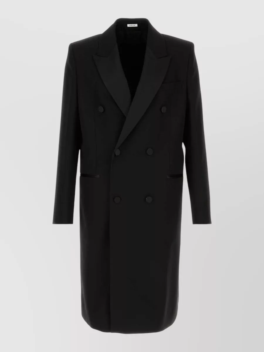 Alexander McQueen wool double breasted coat