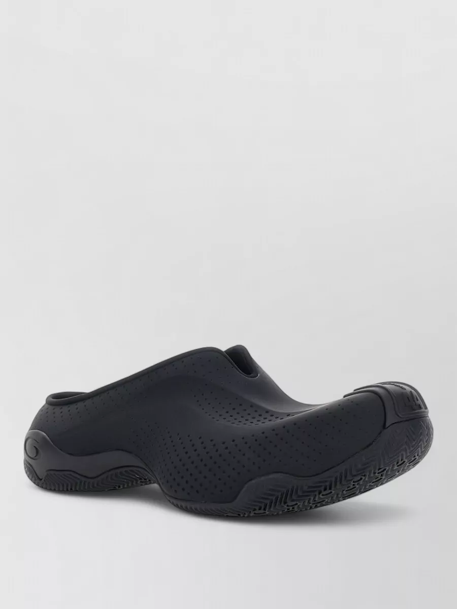 Balenciaga perforated mules