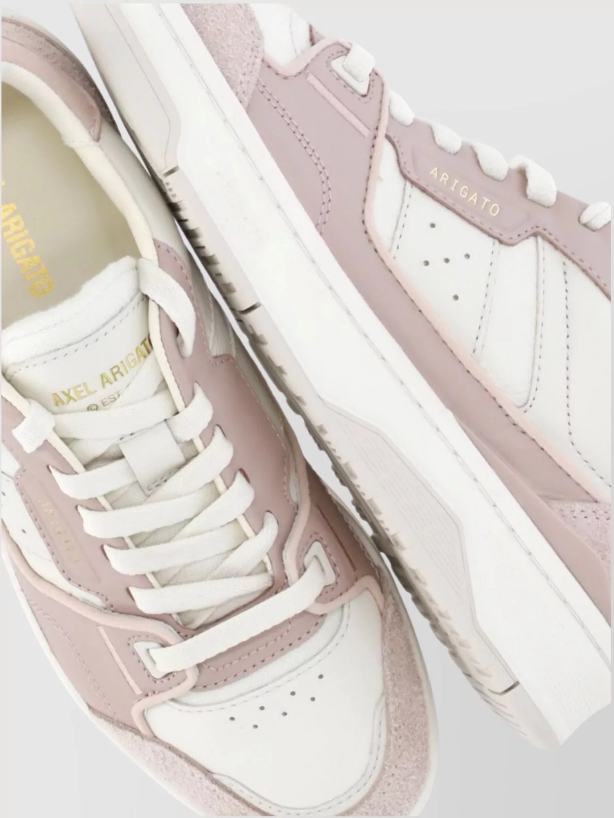 Axel Arigato Stylish Low Top Sneakers With Perforated Design