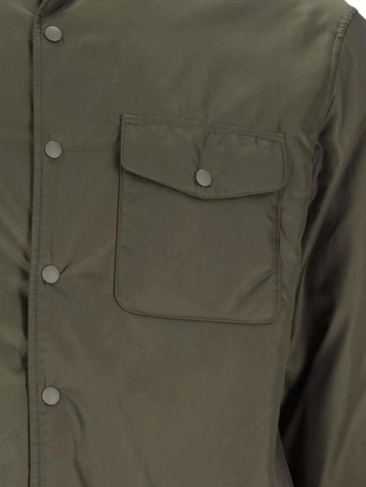 Aspesi Jacket With Chest Pockets And Long Sleeves In Grey
