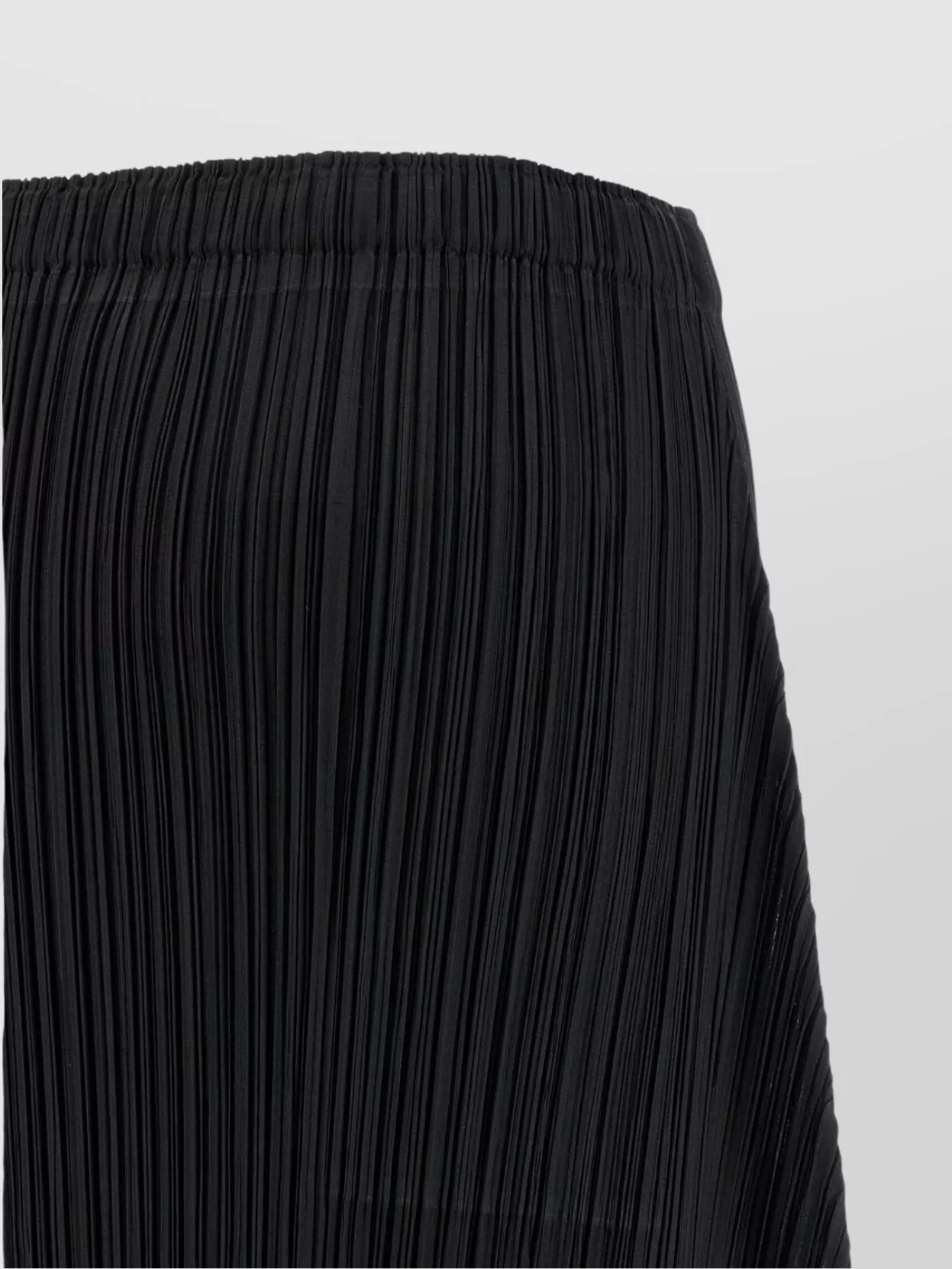 Pleats Please Issey Miyake October Midi Skirt Elastic Waistband