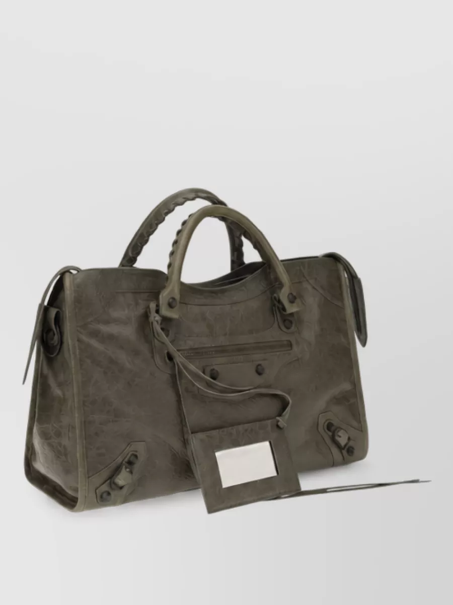 Balenciaga na leather tote bag