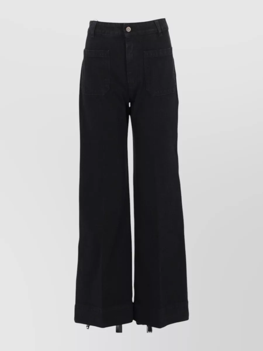 Victoria Beckham denim wide-leg jeans