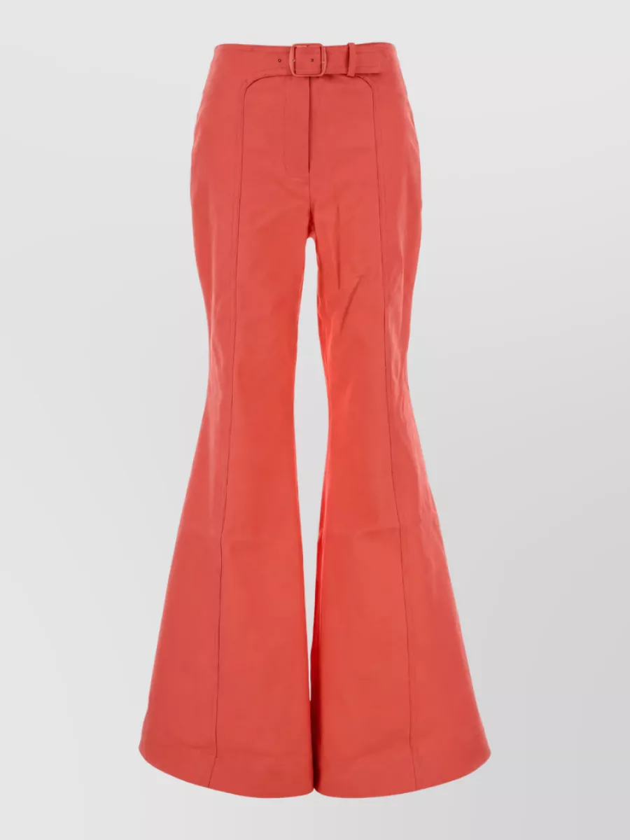 Zimmermann Cotton flared trousers