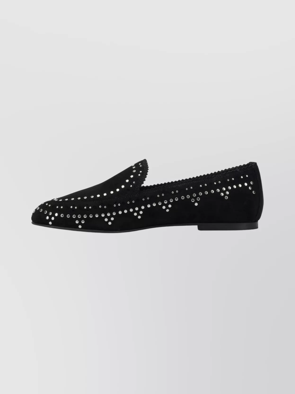 Aquazzura Stylish Loafers And Slippers Collection In Black