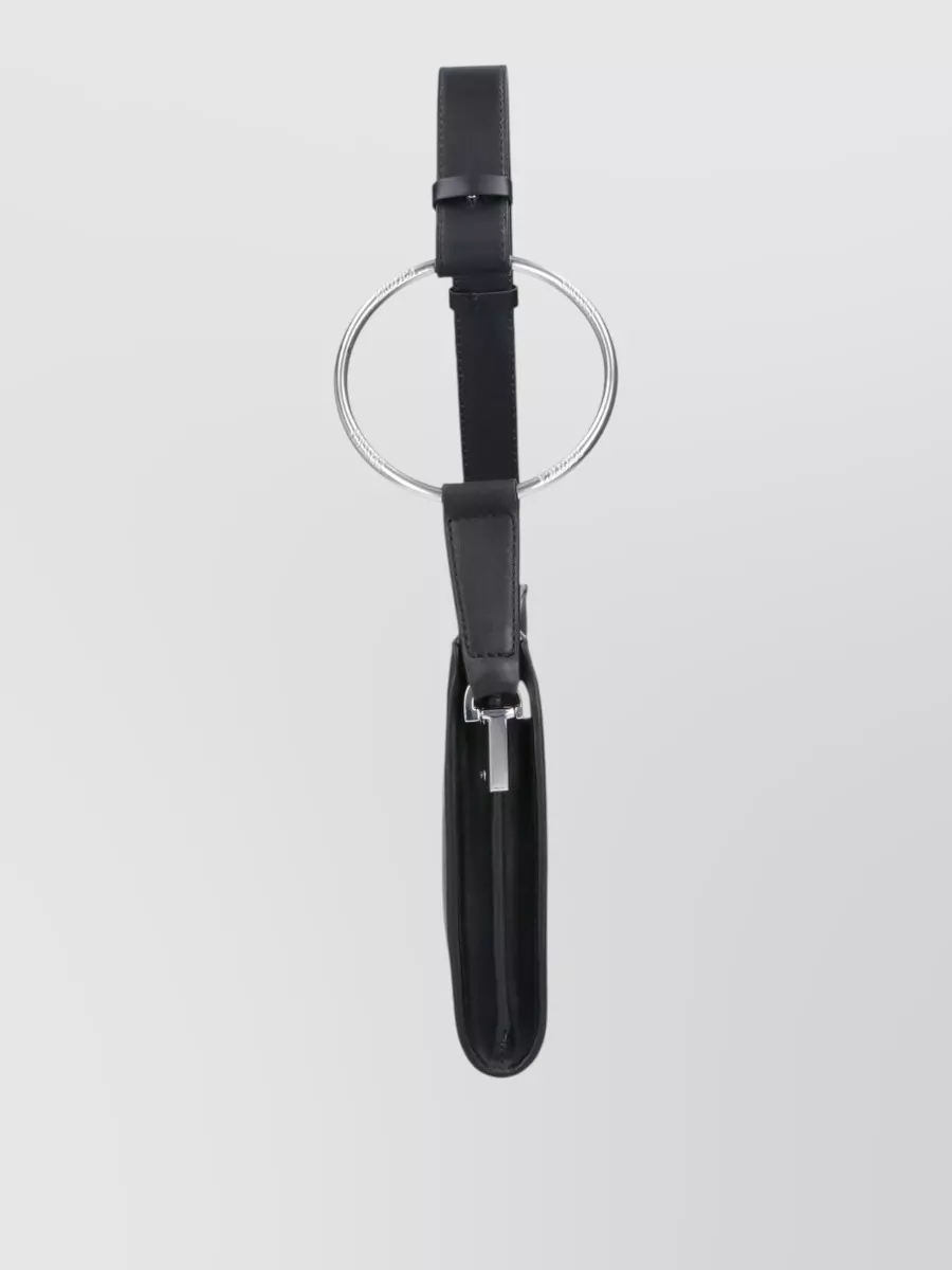 Dondup Calf Leather Clutch Bag