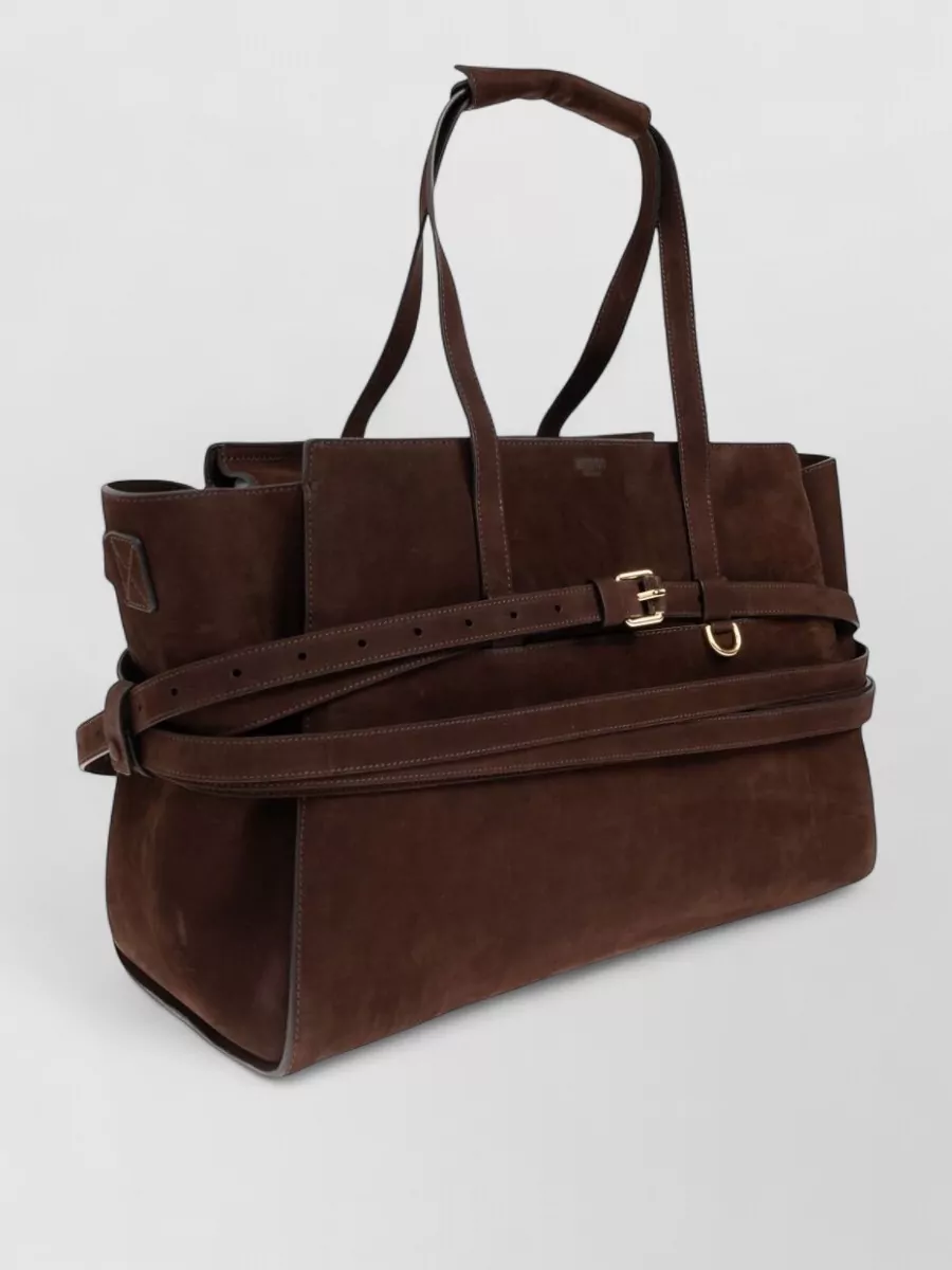 Moschino Leather Tote Bag