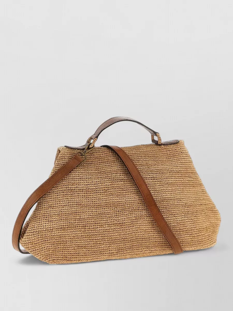 Ibeliv Raffia Crossbody Bag