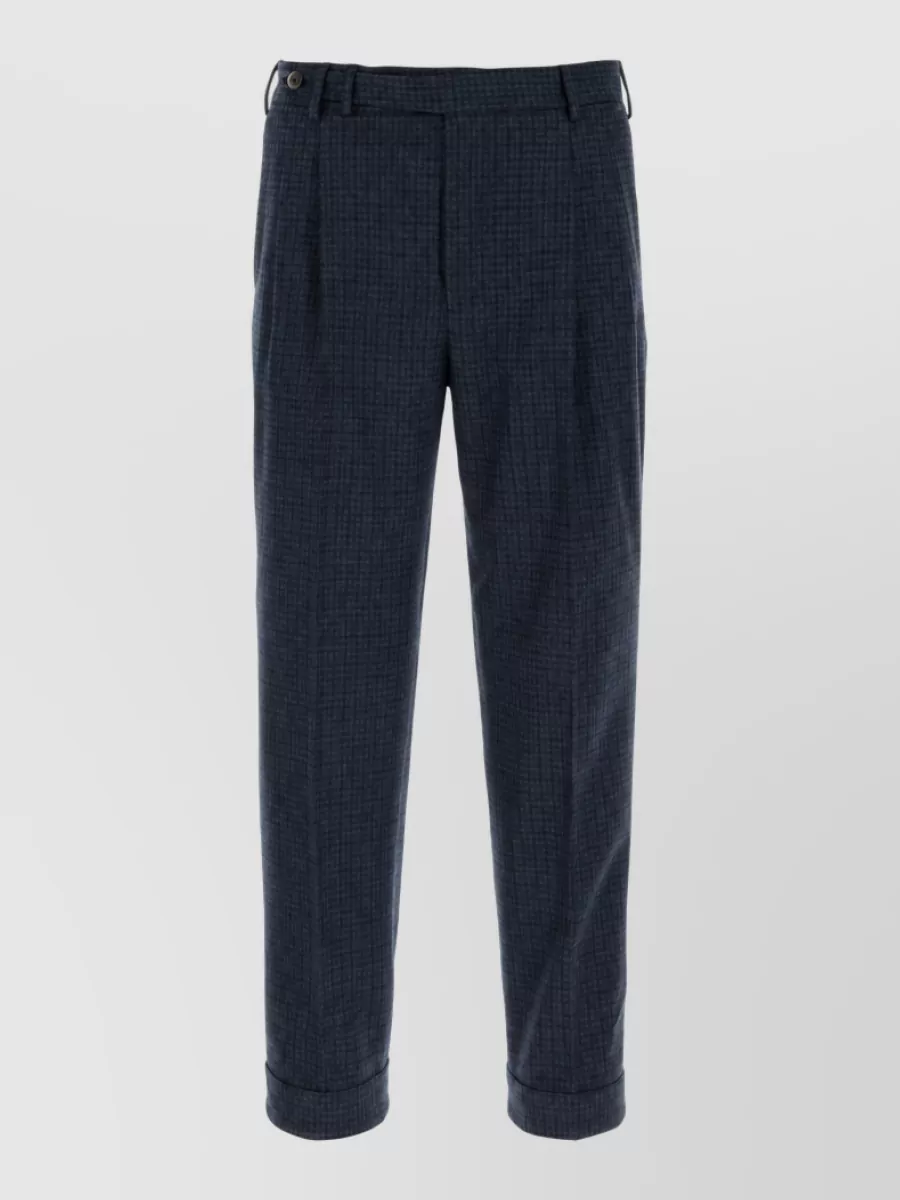 Pt Torino cashmere virgin wool slim-fit chinos