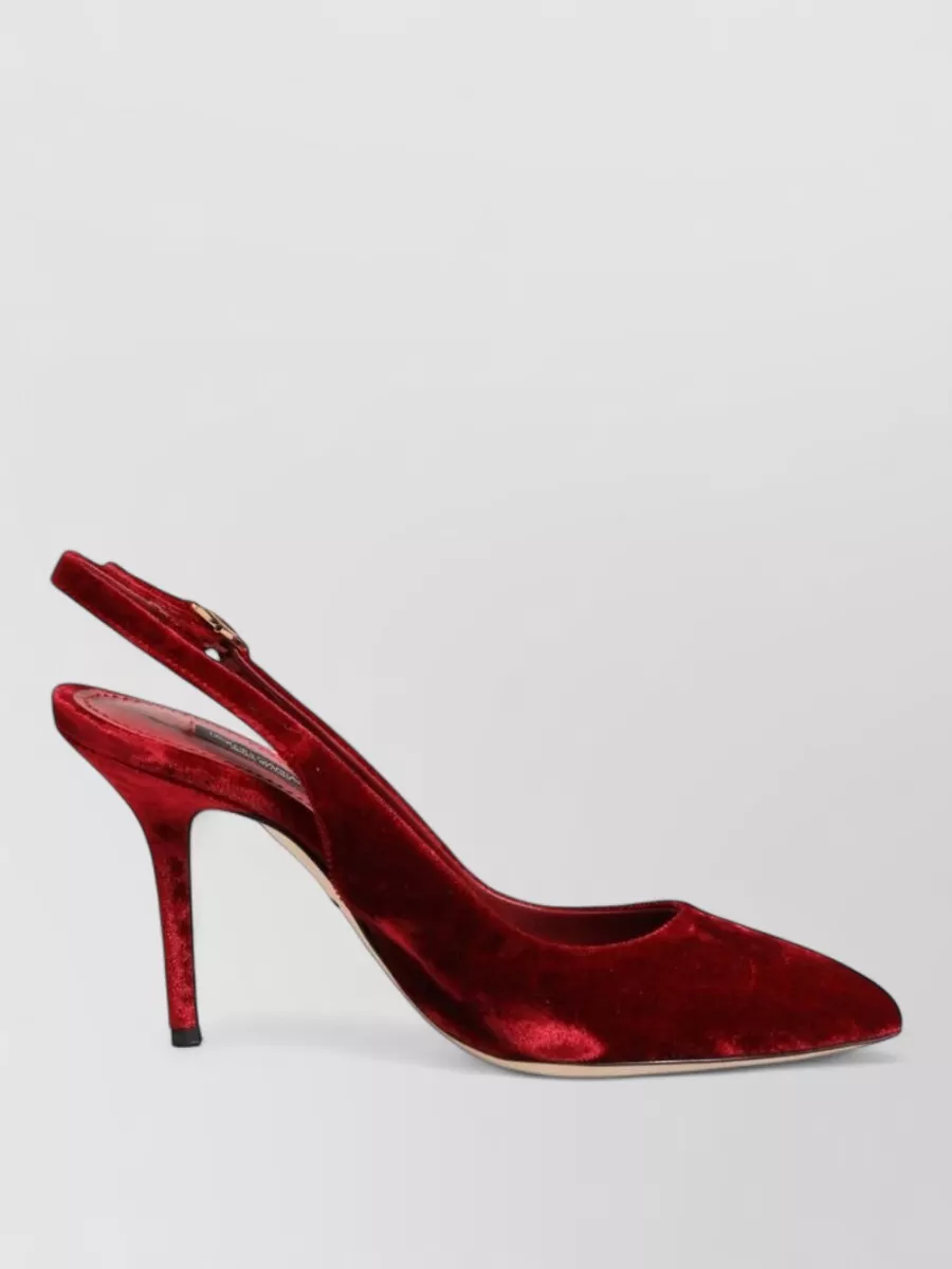 Dolce&Gabbana Suede Slingback Pumps