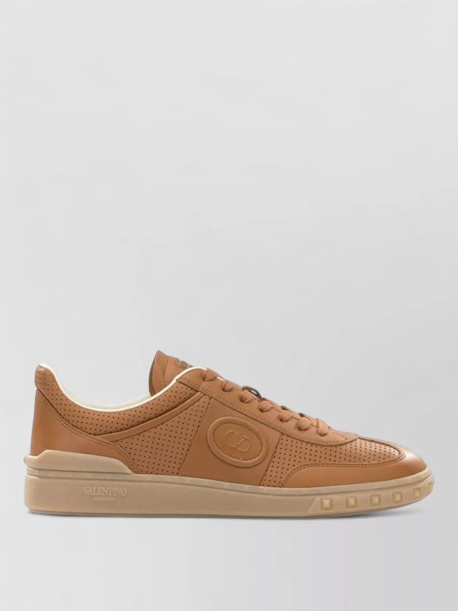Valentino Garavani Leather Slip-On Sneakers