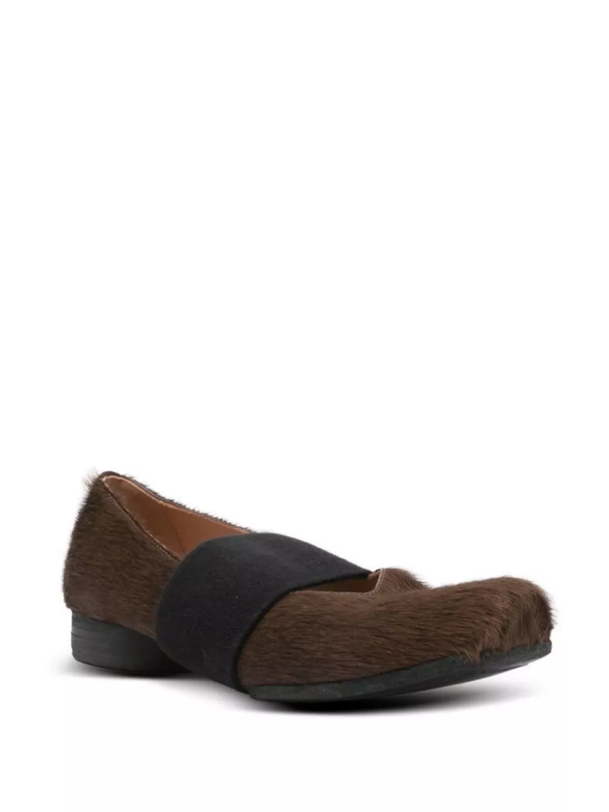 Uma Wang Ballerina Flats Elastic Band In Multi