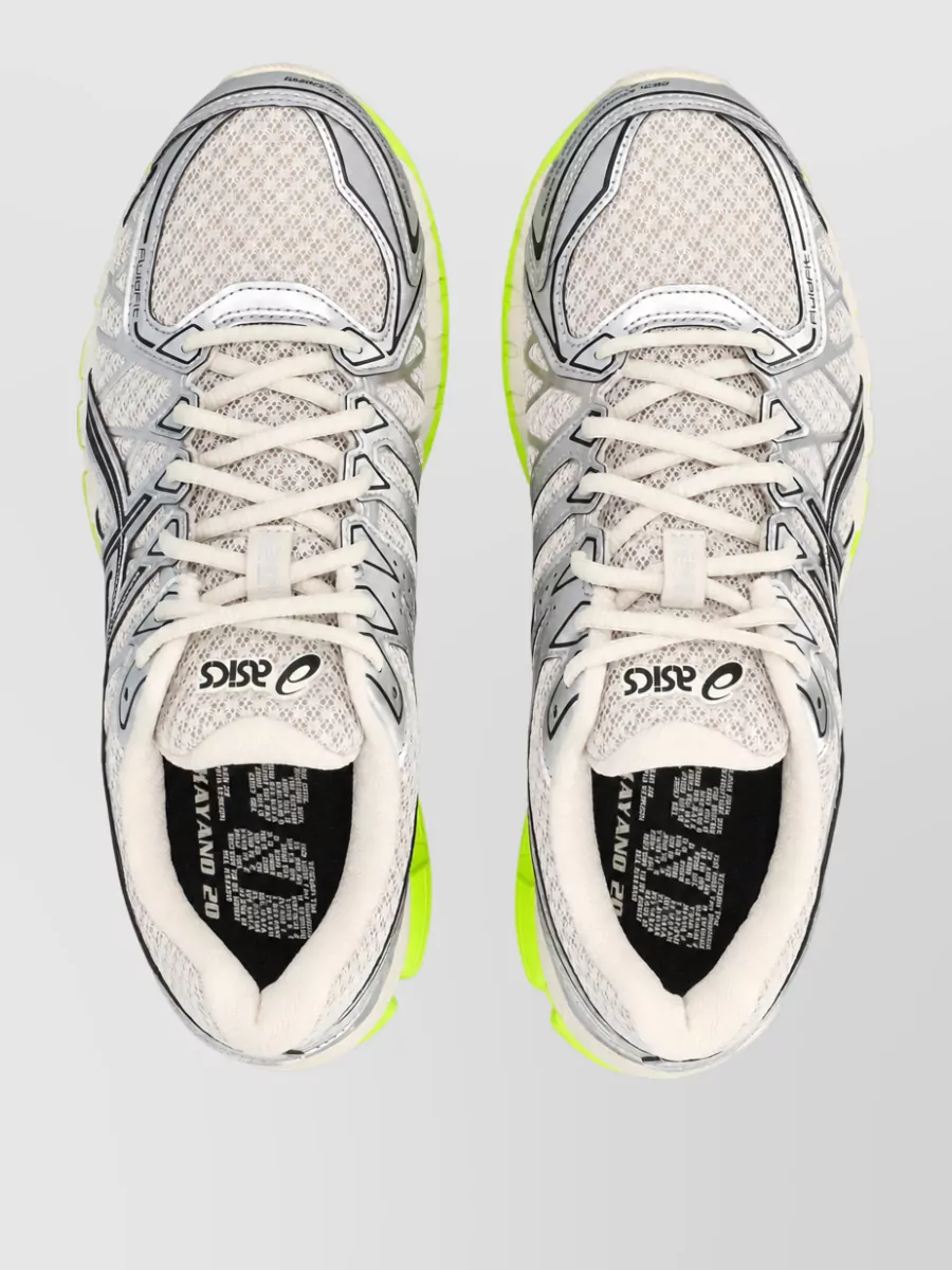 Asics Synthetic Leather Lace-Up Sneakers