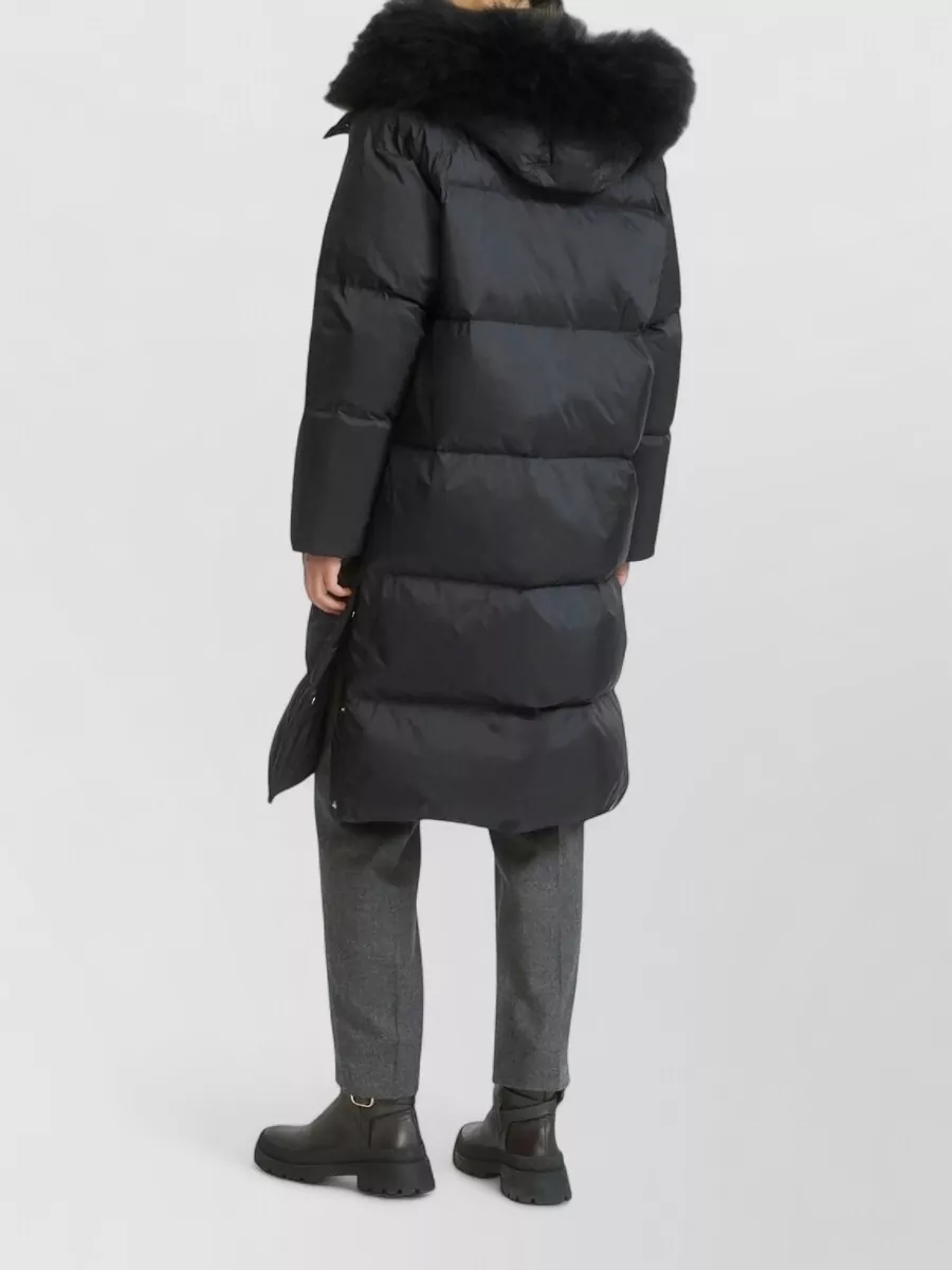 Yves Salomon Down Long Puffer Coat