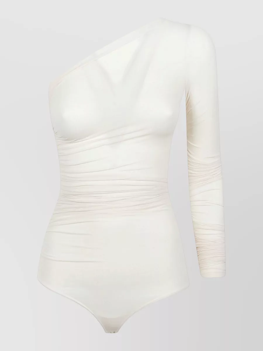 Wolford sheer draped bodysuit