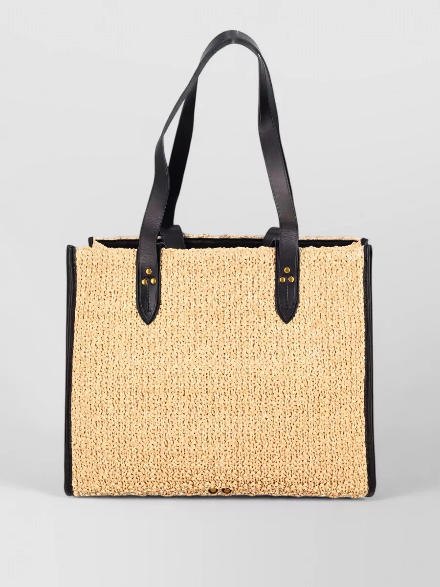 Jérôme Dreyfuss Leather Beach Bag