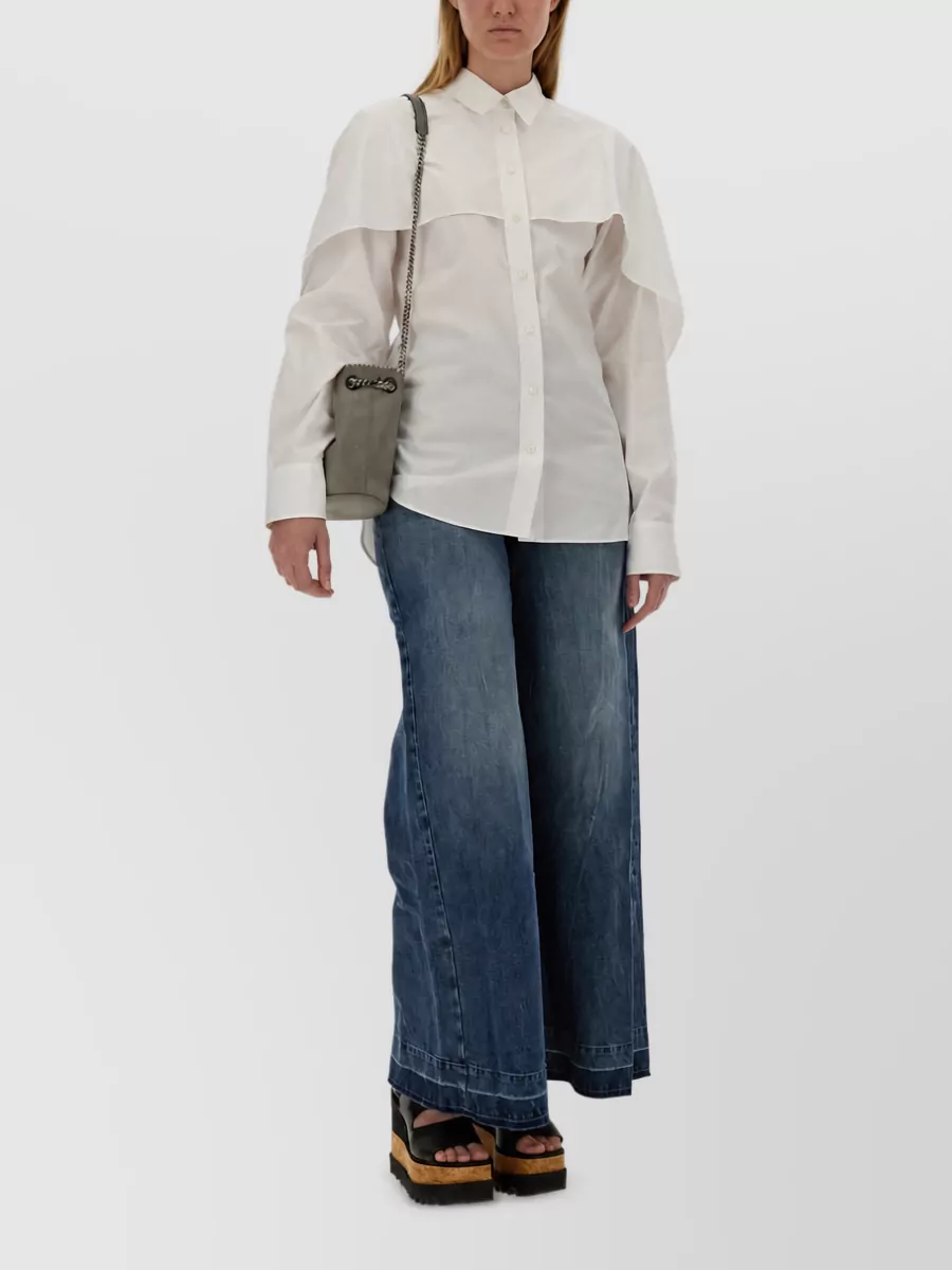 Stella Mccartney Cotton Cape Shirt