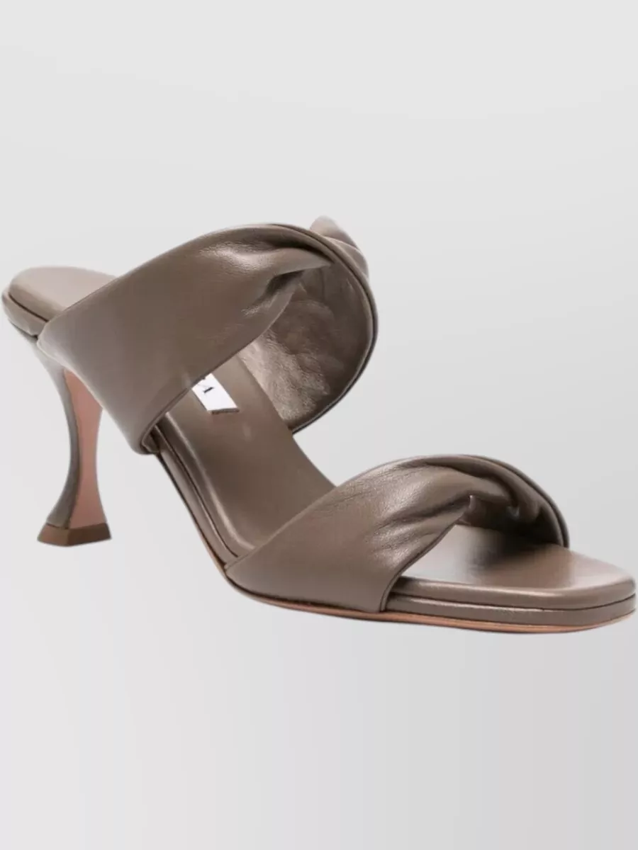 Aquazzura Leather Twist Sandals