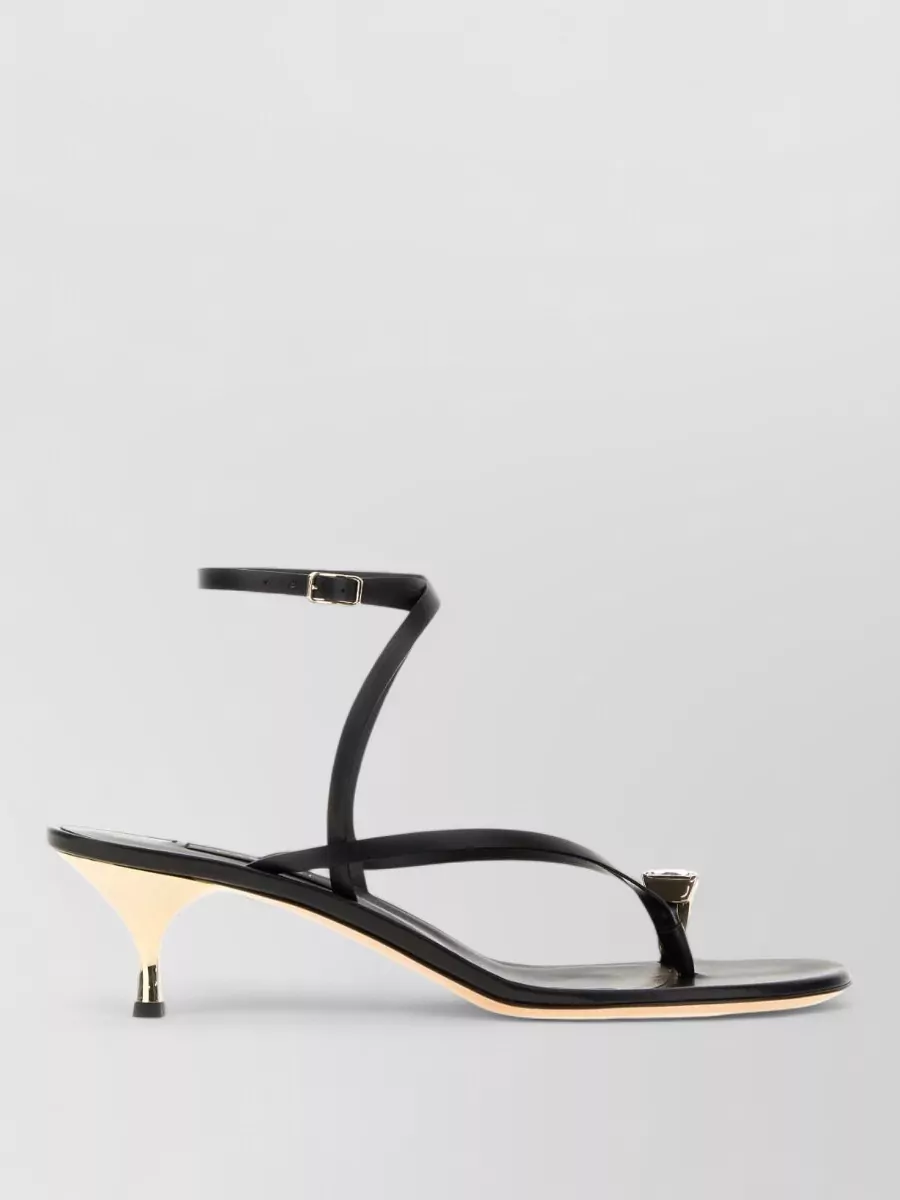 Casadei Leather Thong Sandals