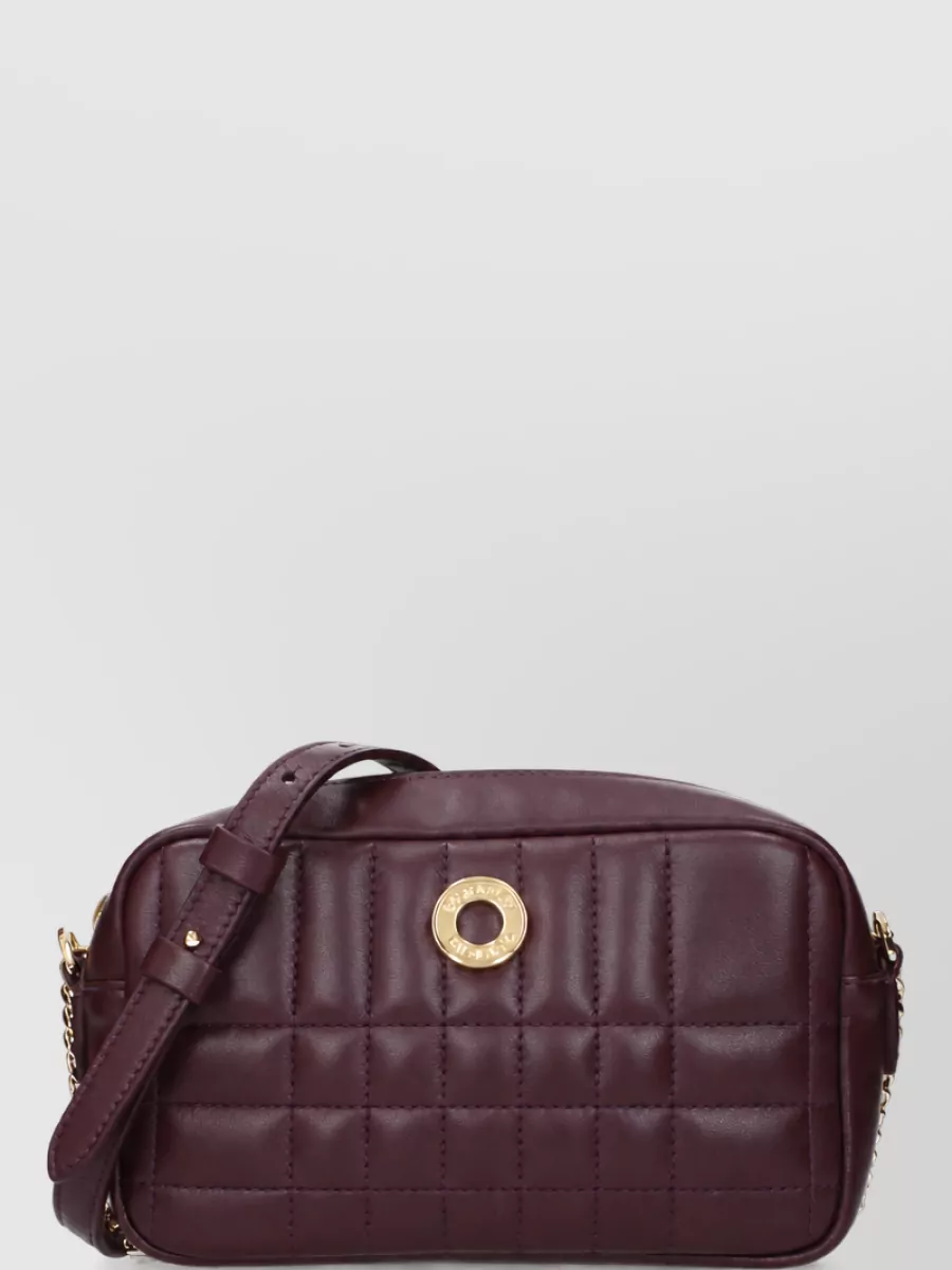 Burberry leather clutch bag