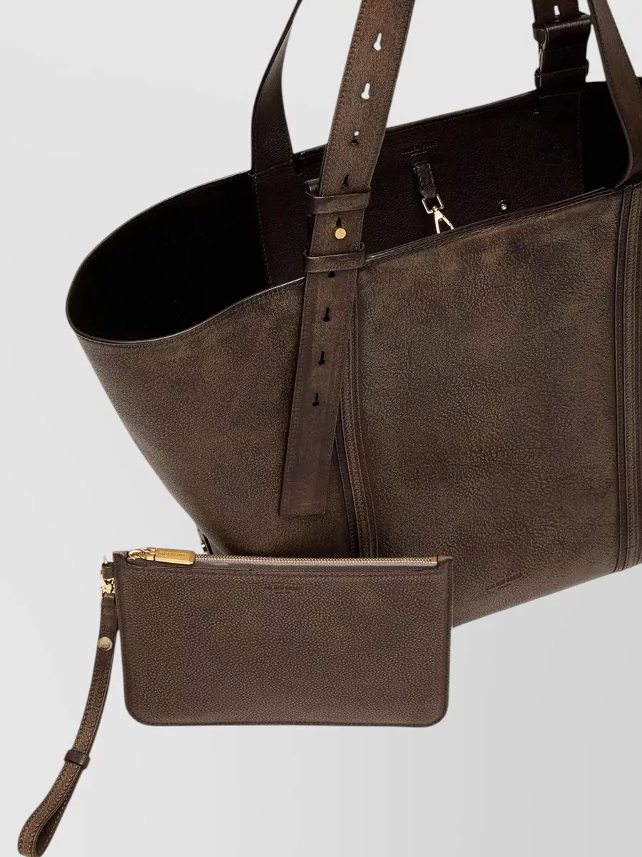 Golden Goose 24 7 East West Leather Tote Bag