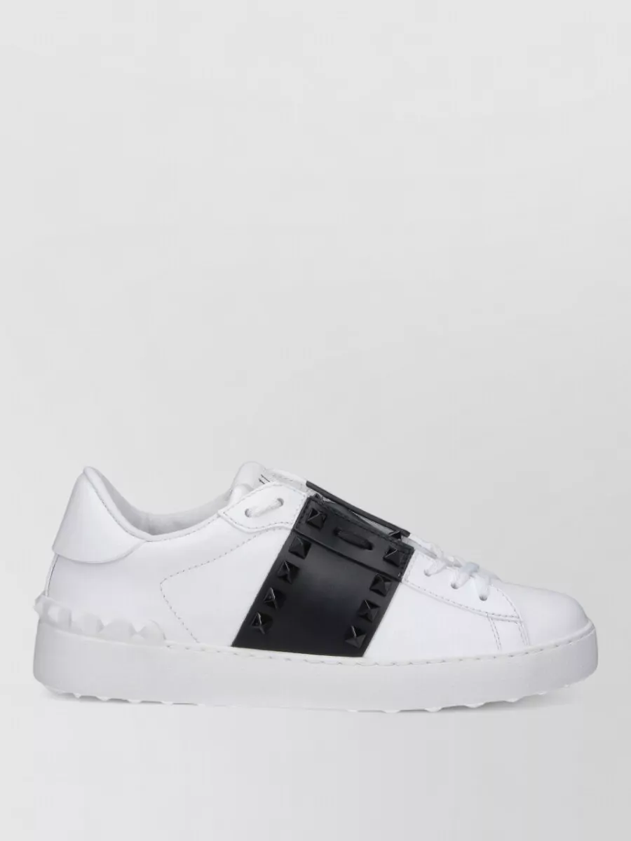 Valentino Garavani Calf Leather Low-Top Sneakers