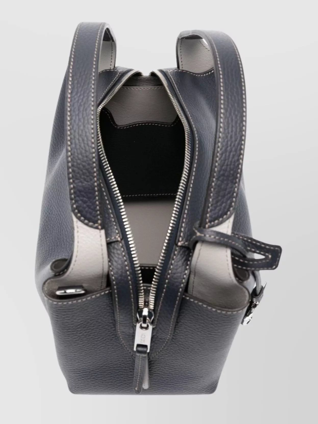 Tod's Textured Shoulder Bag With Handles And Strap