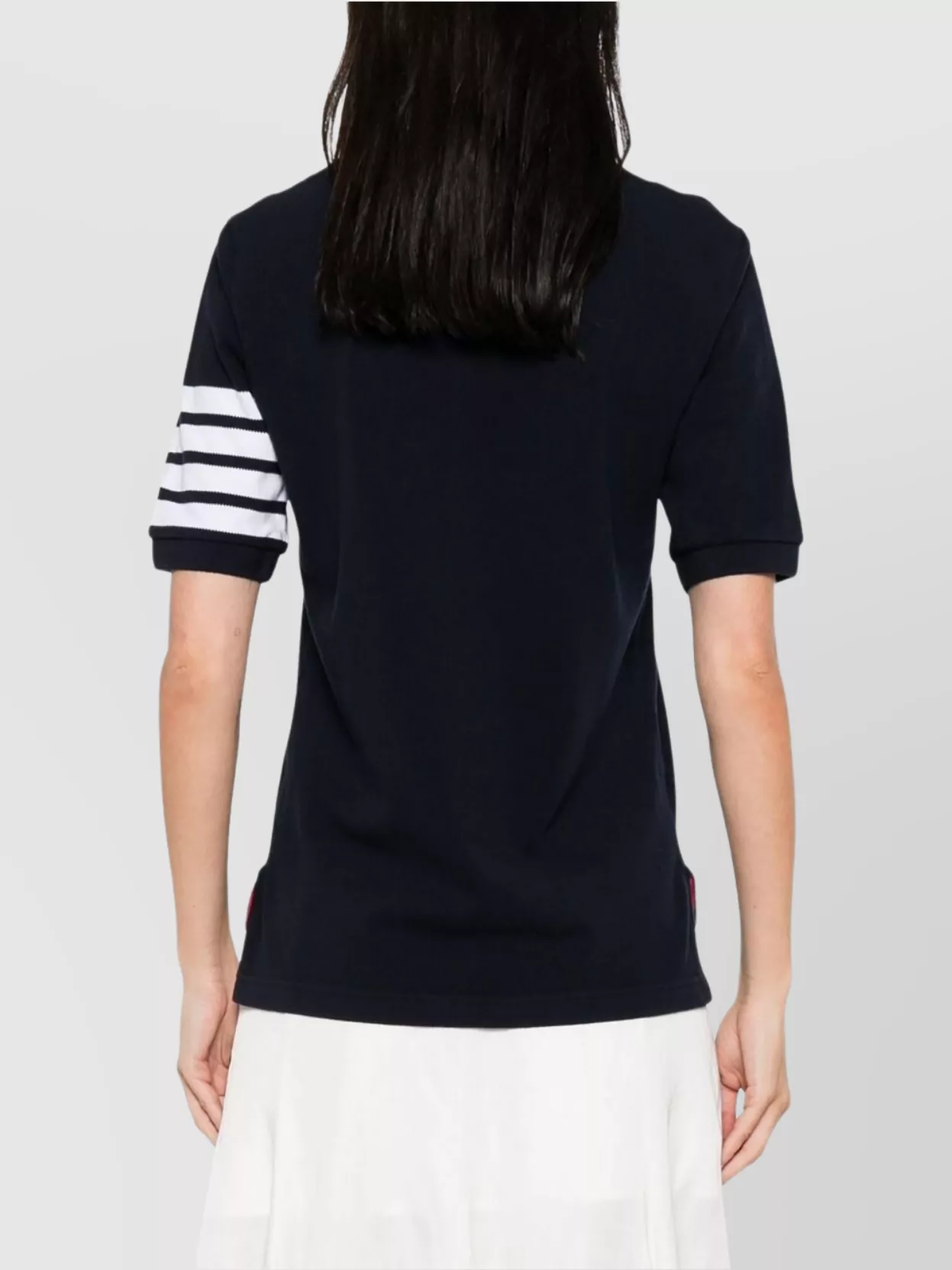 Thom Browne Cotton Short-Sleeve Polo Shirt