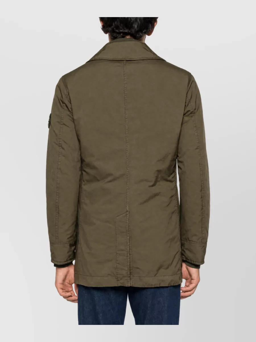 Stone Island Single Breasted Coat