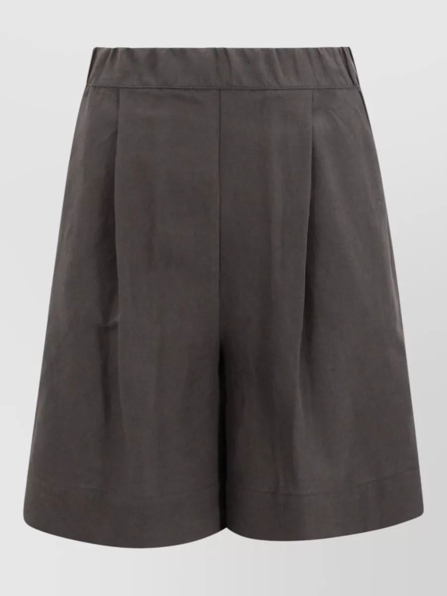 Whyci Linen Bermuda Shorts