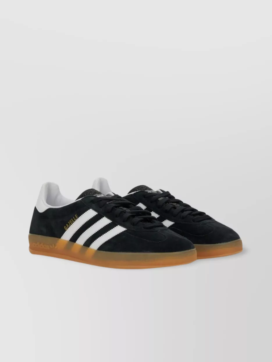 Adidas Originals Indoor Stripes Low-Top Rubber Sneaker