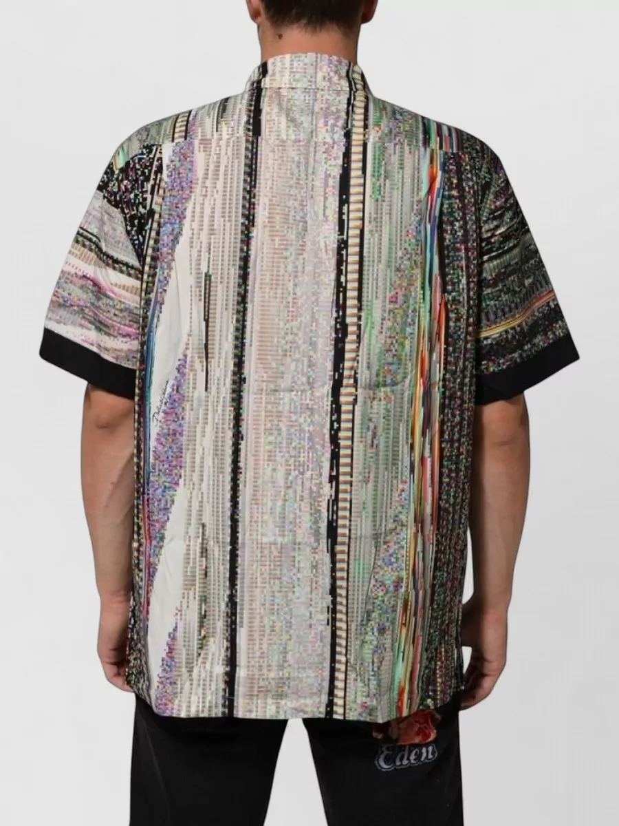 Dolce&Gabbana Printed Short-Sleeve Shirt