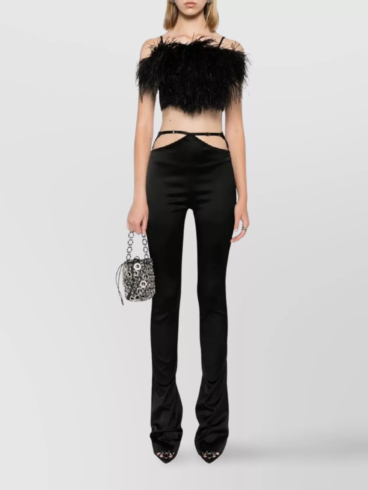 Attico Pant In Black